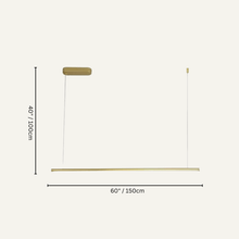 Cargar imagen en el visor de la galería, Chiaro Linear Chandelier