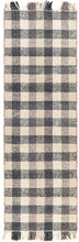 Cargar imagen en el visor de la galería, Chilliwack Gray Plaid Wool Rug
