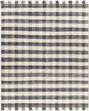 Cargar imagen en el visor de la galería, Chilliwack Gray Plaid Wool Rug
