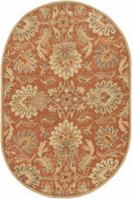 Cargar imagen en el visor de la galería, Chesterton Hand Tufted Orange 1112 Area Rug