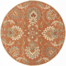 Cargar imagen en el visor de la galería, Chesterton Hand Tufted Orange 1112 Area Rug