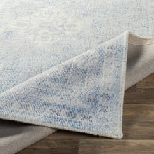 Carregar imagem no visualizador da galeria, Calderbank Sky Blue Wool-Blend Area Rug