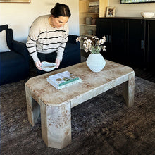 Load image into Gallery viewer, Artisan Burl Wood Coffee Table