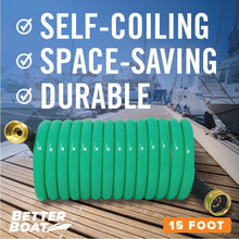 Load image into Gallery viewer, Boat Hose 15Ft, 25Ft and 50FT Self Coil Wash Down