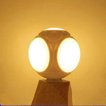 Cargar imagen en el visor de la galería, Compact Foldable Ball Light with Football Shape and LED Glow