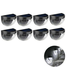 Cargar imagen en el visor de la galería, Compact Solar Light for Wall with Elegant Water Drop Lighting for Outdoor