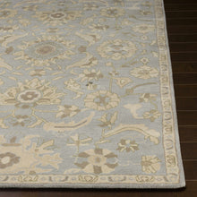 Cargar imagen en el visor de la galería, Copen Beige Floral Wool Rug
