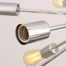 Cargar imagen en el visor de la galería, Cordell 18-Light Chrome Sputnik Sphere Chandelier
