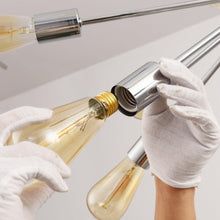 Cargar imagen en el visor de la galería, Cordell 18-Light Chrome Sputnik Sphere Chandelier