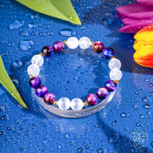 Load image into Gallery viewer, Cosmic Energy Amplifier - Galaxy Tiger’s Eye Bracelet