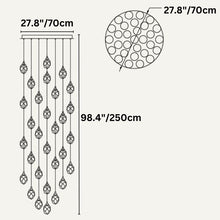 Load image into Gallery viewer, Cristal Chandelier