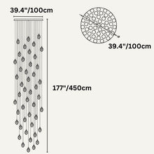 Load image into Gallery viewer, Cristal Chandelier