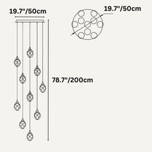 Load image into Gallery viewer, Cristal Chandelier