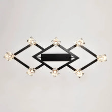 Load image into Gallery viewer, Crystal Chandelier for Dining Room with 8-Light for Modern Farmhouse Design