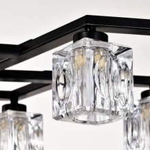 Load image into Gallery viewer, Crystal Chandelier for Dining Room with 8-Light for Modern Farmhouse Design