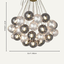 Load image into Gallery viewer, Cuneiform Indoor Chandelier