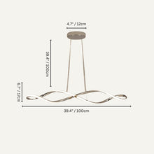 Load image into Gallery viewer, Curlicue Chandelier