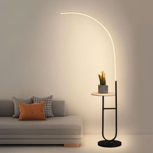 Carregar imagem no visualizador da galeria, Curva Side Table & Lamp