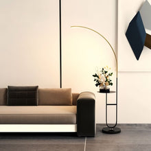 Carregar imagem no visualizador da galeria, Curva Side Table & Lamp