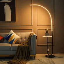 Carregar imagem no visualizador da galeria, Curva Side Table & Lamp