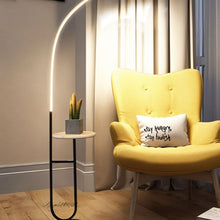 Carregar imagem no visualizador da galeria, Curva Side Table & Lamp