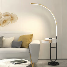 Carregar imagem no visualizador da galeria, Curva Side Table & Lamp
