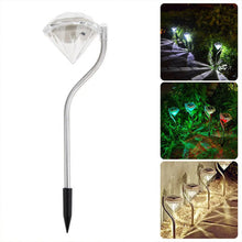 Load image into Gallery viewer, Decorative Diamond-Shaped Solar Ground Light for Garden Pathways