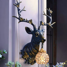 Load image into Gallery viewer, Deer Head Wall Lamp