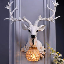 Load image into Gallery viewer, Deer Head Wall Lamp