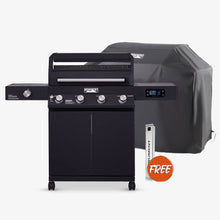 Load image into Gallery viewer, Denali 425 | Black Smart Tech Propane Gas Grill