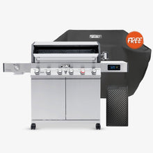 Load image into Gallery viewer, Denali 605Pro | Stainless Smart Propane Gas Grill