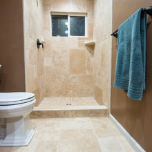 Load image into Gallery viewer, Denizli Beige Antique Pattern Travertine Tile - Full Truckload