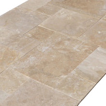 Load image into Gallery viewer, Denizli Beige Antique Pattern Travertine Tile - Full Truckload
