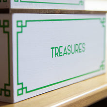 Carregar imagem no visualizador da galeria, Green & White Desktop Organizer, Choose Your Style