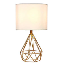Carregar imagem no visualizador da galeria, Diamond Design Table Lamp for Entryway with Elegant Modern Style