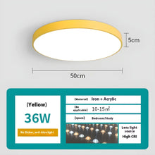 Load image into Gallery viewer, Dimmable Smart Ceiling Lamp with Remote - Bedroom & Living Room LED Light