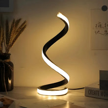 Carregar imagem no visualizador da galeria, Dimmable Table Lamp LED – Spiral Night Light for Bedroom