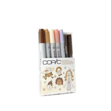 Cargar imagen en el visor de la galería, COPIC Ciao Marker 7pc Doodle People