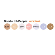 Cargar imagen en el visor de la galería, COPIC Ciao Marker 7pc Doodle People