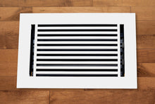 Cargar imagen en el visor de la galería, Cast Aluminum Linear Bar Vent Covers - White