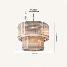 Load image into Gallery viewer, Eikon 2-Tier Chandelier
