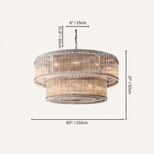 Load image into Gallery viewer, Eikon 2-Tier Chandelier