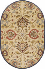 Carregar imagem no visualizador da galeria, Caesar 1116 Hand Tufted Beige & Rust Wool Rug