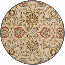 Carregar imagem no visualizador da galeria, Caesar 1116 Hand Tufted Beige & Rust Wool Rug