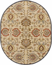 Carregar imagem no visualizador da galeria, Caesar 1116 Hand Tufted Beige & Rust Wool Rug