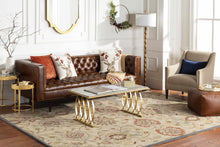 Carregar imagem no visualizador da galeria, Caesar 1116 Hand Tufted Beige & Rust Wool Rug