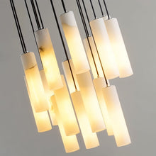 Load image into Gallery viewer, Entokei Alabaster Chandelier Light