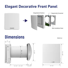 Load image into Gallery viewer, Pioneer® ECOasis 50 Ductless Wall-Mounted Single-Room Wi-Fi Energy Recovery Ventilator