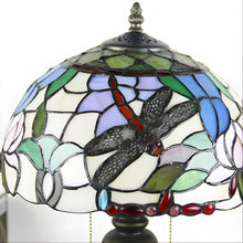 Carregar imagem no visualizador da galeria, European Tiffany Lamp with Dragonfly Design