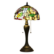 Carregar imagem no visualizador da galeria, European Tiffany Lamp with Dragonfly Design